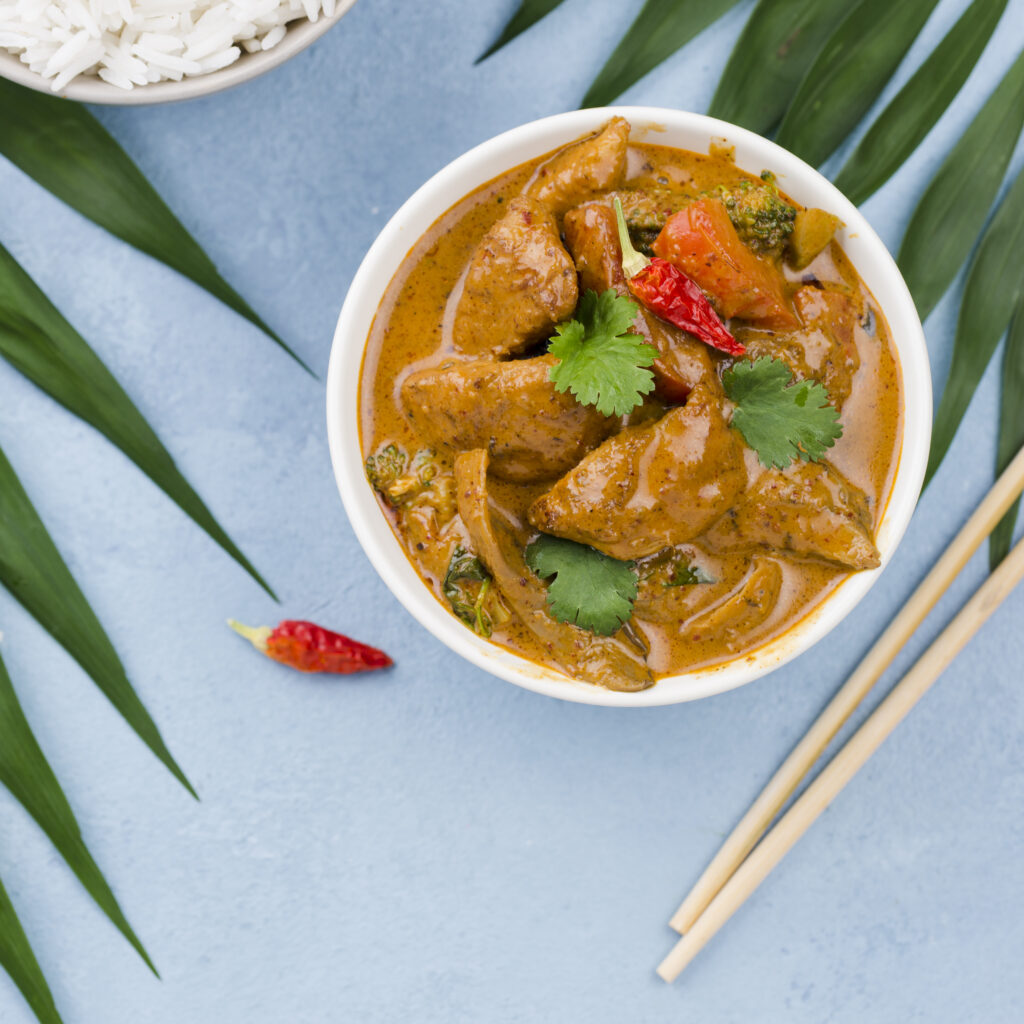 Poulet au Curry chez Le Jaipur